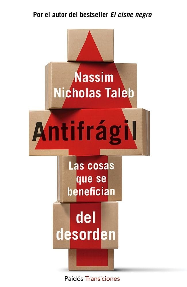 Portada de «Antifrágil», de Nassim Nicholas Taleb