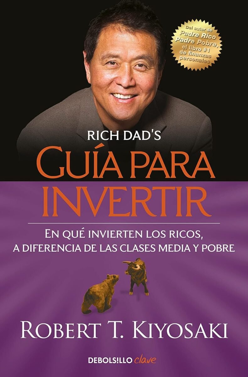 Portada de «Guía para invertir», de Robert Kiyosaki