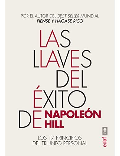 Portada de «Las llaves del éxito», de Napoleon Hill