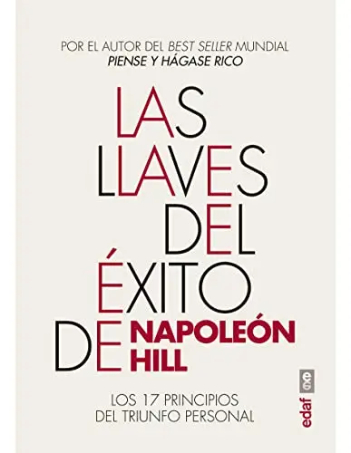 Portada de «Las llaves del éxito», de Napoleon Hill