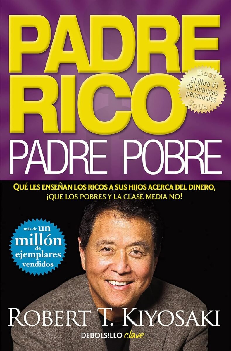 Portada de «Padre Rico, Padre Pobre», de Robert Kiyosaki