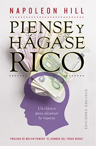 Portada de «Piense y hágase rico», de Napoleon Hill